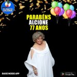 Alcione comemora hoje 77 anos de vida