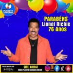 Lionel Richie celebra 76 anos neste 20 de junho