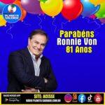 Ronnie Von na Rádio Planeta Saudade: O Príncipe da Jovem Guarda Está no Ar!
