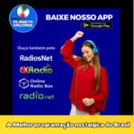 A trilha sonora da sua vida toca aqui na Rádio Planeta Saudade!