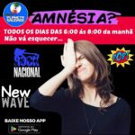 Programa Amnésia, todos os dias das 6:00 às 8:00— daquele jeitinho que só a nossa programação sabe fazer!