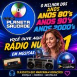 📻 Rádio Planeta Saudade, e os hits dos anos 70, 80, 90 e 2000 que fazem qualquer lembrança voltar na hora! 💙