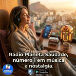Tem música que não envelhece… ela só nos faz viajar no tempo.
