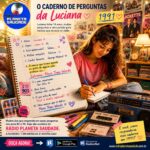 Antes das redes sociais, existia o caderno de perguntas…