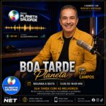 Léo Campos, está com você pela rádio Planeta Saudade.