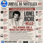 🚨 Clássicos que quase não existiram – Edição 7🎙️ Lionel Richie – Hello
