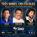 Jessé, Tim Maia e Tunai: três histórias, três caminhos e três formas de permanecer na memória