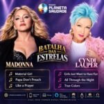 Batalha das Estrelas — Madonna x Cyndi Lauper